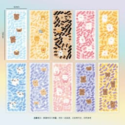 10 - 100PCS Cute Sparkle Polco Deco Sticker Pack - Korean Kawaii Glitter Sticker Seal for Toploaders, Polaroids & Photocard