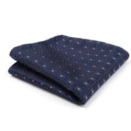 High Grade Pocket Square Brand Kerchief Men Dark Blue Striped Fit Formal Party Wedding Man Handkerchiefs Pocket Suit Hanky Gifts