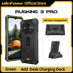 【World Premiere】Ulefone RugKing 3 Pro Rugged Phone 6.56" 120Hz 5700mAh Android 15 Up to 16GB RAM,128GB ROM NFC 4G Global