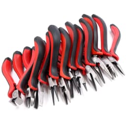 Ferronickel Carbon-Hardened Steel Round Nose End Cutting Jewelry Pliers Tools DIY Equipment Pliers Fit Handcraft Beadwork Repair