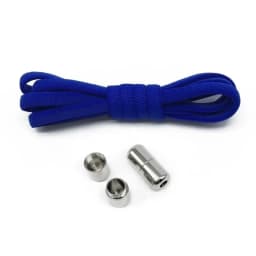 Semicircle No Tie Shoelaces Metal Lock Elastic Sneaker Shoestrings Adjustable One Size Fits All Shoe Laces Shoes Accessories