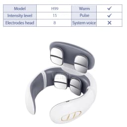TENS Pulse Back Neck Massage 4 Models Electric Smart Shoulder Cervical Massager Muscle Beating Skin Care Tool