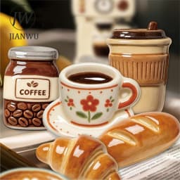 JIANWU Warm Things Small Collection Series Vintage Life Flower Landscape Material Collage Sticker Creative  Journal Stationery