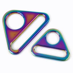 10Pcs Deepeel 20-50mm Metal Triangle Ring Belt Buckle Bikini Adjust Clasp Hook Clasps for Bra Strap Bag Webbing DIY Accessories