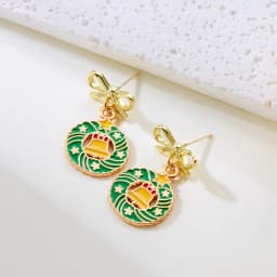 New Christmas Deer Stud Earrings for Women Cute Animal Elk Rhinestone Earring Merry Christmas New Year Wedding Jewelry Gifts