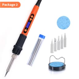 100W Digital Electric Soldering Iron Kit Set Temperature Adjustable 928D Welding Tool Ceramic Heater Soldering Tips Rework