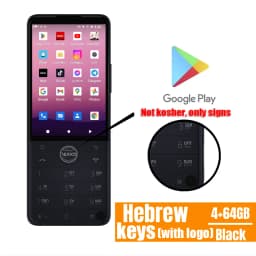 Qin Smart Phone F22 Pro Google Available Android 12 4G Smart Touch Screen Keyboard keys Mobile Phone 4 64GB