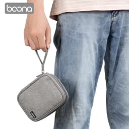 BOONA Portable External 2.5" HDD Bag External USB Hard Drive Disk Storage Bag Carry Usb Cable Case Cover Pocket Hard Drive Bags