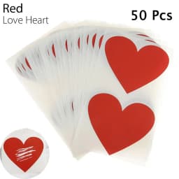 50 Pcs / Set DIY Golden Pentagram Scratch Card Sticker Self-adhesive Multifunctional Labels Scratch Coating Stickers