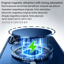 Full Wrap Clear Magnetic Case For Iphone 18 16 15 14 Plus 11 12 13 17 Pro Max Air Magsafe Apple Shockproof Full Cover Protective