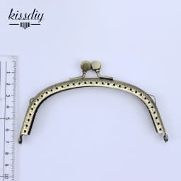 10 Pcs 12.5cm Antique Bronze Metal Purse Frame Kiss Clasp Handle For Bag Sewing Craft Tailor Sewer Hardware Bag