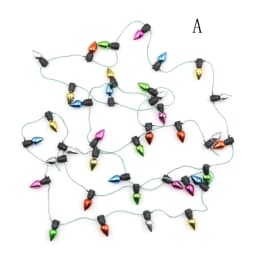 Mini Furniture Accessories String Lights Doll Accessories 0.5m String Of Fake Lights 1/12 Scale Dollhouse Miniature 7 Styles