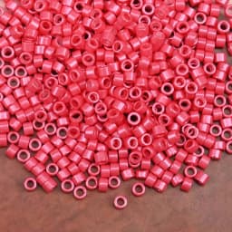 2.5mm Pearl Colour Antique Small Craft Beads Mini Glass Cylindrical Beads for Making Bracelet and Necklace