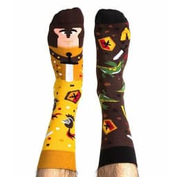 New mandarin duck socks Asymmetric AB socks Jacquard fashion sports cotton socks