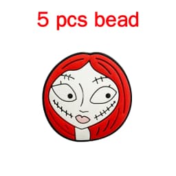 5pcs Silicone Cartoon Beads DIY Pacifier Chain Baby Oral Care Pacify Accessory Part