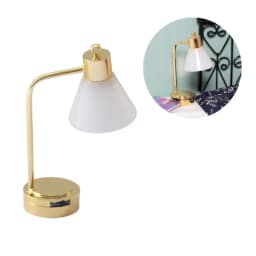 1:12 Scale Dollhouse Mini Table Lamp Modern Furniture Model Miniature Bedside Reading Lamp Toys Doll House Room Light Decor