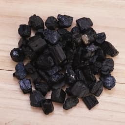 100g/bag Natural Black Tourmaline Stones Raw Ore Irregular Crystals Mineral Specimen