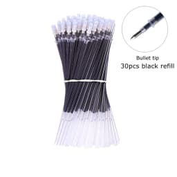 5/23pcs/set Gel Ink Pen Fine Point Gel Pens Refill Ballpoint Pen 0.5mm for Japanese Office School Cute Kawaii Stationery Supply