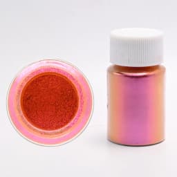 Chameleon Powder 20 Colors Shift Mica Powder for Epoxy Resin, Pearl Pigment Powder for Soap Making, Cosmetics, Nail Polish