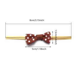 30Pcs/bag Golded Wire Bowknot Bow Metallic Twist Ties Bow Tie Wrapping for Food Cookies Lollipop Candy Bags Sealing Fixed Ties