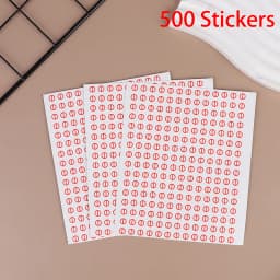 3Sheets Computer Screw Eggshell Stickers Screw Hole Seal Fragile Warranty Invalid Label Applicable To SMI AMD Gigabyte ASUS