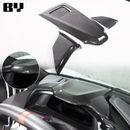 For Chevrolet Corvette C8 2020-2024 Car Accessory ABS Carbon Fiber Car Console Gear Shift Panel Cover door armrest Trim Sticker