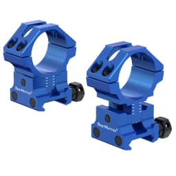 WestHunter Picatinny Scope Mounts Fit 20 MM Rail Center Height Adjustable Tactical Hunting Scope Rings for 30 MM 25.4 MM Tube