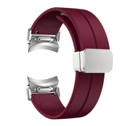 Quick Fit Magnetic Silicone Strap For Samsung Galaxy Watch 6 5 4 40mm 44mm 6 Classic 47 43mm 42 46mm 5Pro 45mm 20mm Sports Band