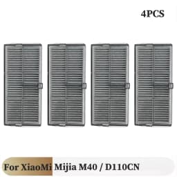 For Xiaomi Mijia M40 / D110CN Robot Vacuum Spare Parts Main Side Brush Hepa Filter Mop Cloth Dust Bag Accessories Replacement