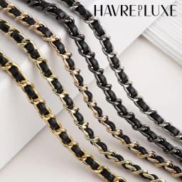 Bag Extension Strap For Women Bag Adjustable Leather Chain Shoulder Strap Modification Small Golden Ball Chain Accessories