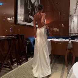 Sexy Women's Satin Solid Long Dress Swing Collar Sleeveless Backless Spaghetti Strap Slit Dresses 2026 Summer Evening Lady Robes