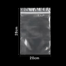 20-100pcs Zipper Sealed Bags Clear Ziplock Plastic Bags Jewelry Food Packing Reclosable Storage Zippers Sealing Pouch Wholesale