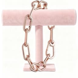 2026 New 925 Silver Women's Classic Logo Heart Shaped ME Chain Link Open Loop Bracelet Display Tool Exquisite DIY Charm Jewelry