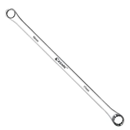 EZARC Extra Long Box End Wrench Metric Combination Durable Aviation Spanner CRV 8mm-19mm Chrome Vanadium Steel Repair Tool 1PC