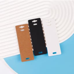 50PCS 4x11.5cm Blank Craft Paper Hanging Backing Card For Bracelet Jewelry Display Packaging Tags Handmade Accessories Wholesale