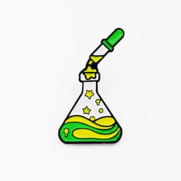 Believe in Science Enamel Brooch Chemical Molecule Test Tube DNA Microscope Eye Medicine Bottle Creative Badge Pins Jewelry Gift