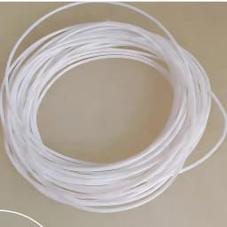 1mm 1.5mm 2mm 3mm Ptfe Rod Polytef Bar Tetrafluoroethylene Wire Perfluoroethylene Spray Cloth Seal Strip Ptfe Rope Line