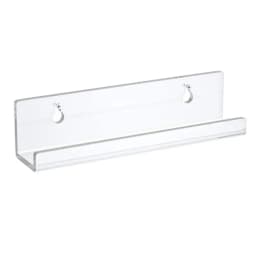 4/7/12inch Acrylic Record Display Stand Shelf Clear Wall Mounted Vinyl Record Holder Floating Shelves Record Album Storage Rack