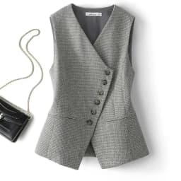 New Women's Suit Vest Coat 2024 Spring Autumn Comfortable Sleeveless Ladies Blazer Vest Versatile Lady Blazer Waistcoat Jacket
