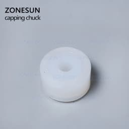 ZONESUN Friction Wheels Rubber Pad Capping Chuck Head For Cosmetic Perfume Juice Capping Machine
