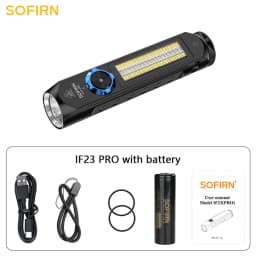 SOFIRN SP40 SC21PRO IF22A H25S SD09L SC29 SC31PRO SC13 SC33 Powerful Rechargeable LED Flashlight EDC Torch Shipping From US