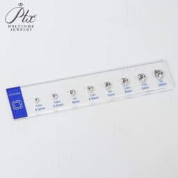 Comparison Ring Sizer Tester 5A CZ Moissanite Diamond Jewerly Dealer Tools Set Tools Size Shape Reference Top Quality Wholesale