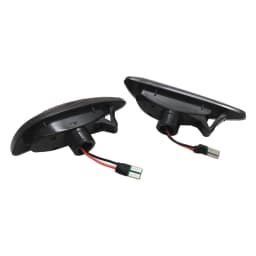 2PCS Amber LED Car Front Bumper Side Marker Indicator Lights Turn Signal Blinker Lights For Hyundai Solar Verna Accent I20