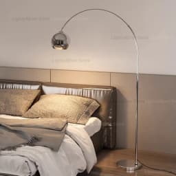 LED E27 Chrome Stainless Steel OZ0105 Floor Lamps Classical Home-applicants Elegant Indoor Light Wrm Home Decor
