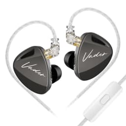 KZ Vader 3 Dynamic Driver IEM In-Ear Monitor Triple 8mm DD Crossover 4-Level Tuning Switch 0.75mm 2-Pin Cable 3.5mm HiFi