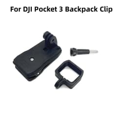 3in1 Gimbal Camera Strong Backpack Clip Adapter Fixed Mount for DJI Osmo Pocket 1 2 / DJI Pocket 3 Accessories