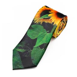 Men's Smooth Soft Polyester 8cm Tie Vintage Cute Giraffe Cat Vegetable Reindeer Pattern Printed Wedding Party Accessory Gift
