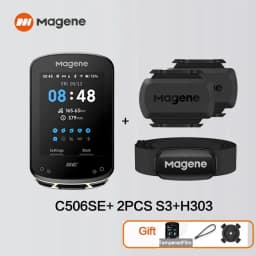 Magene GPS Bike Computer C506 SE Navigation WiFi Speedometer Cycling Digital Stopwatch 2.4 Odometer Bluetooth Ant Indoor