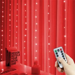 USB Remote LED Curtain Lights 8 Modes for Wedding Garden Party Bedroom Wall Window Home Decor Eid Decor LED Garland Lamp