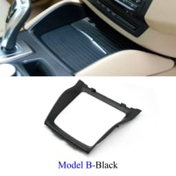 For BMW X5 X6 E70 E71 E72 Front Center Console Panel Bezel Water Cup Holder Decorative Panel Cover Trim 51166956756 51169129401